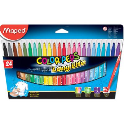 MAPED Color'Peps Long Life Colouring Markers x24