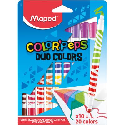 MAPED Color'Peps Dual-Colour Colouring Markers x10