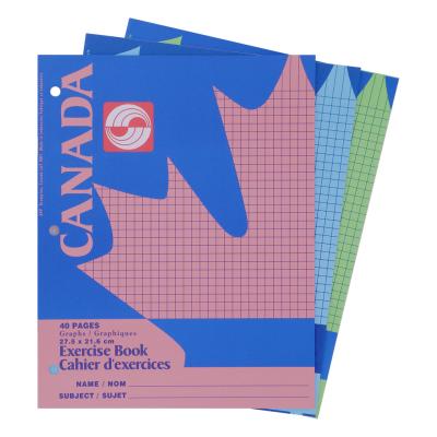 APP Canada Exercise Notebook, Quad 4-1", 40pg