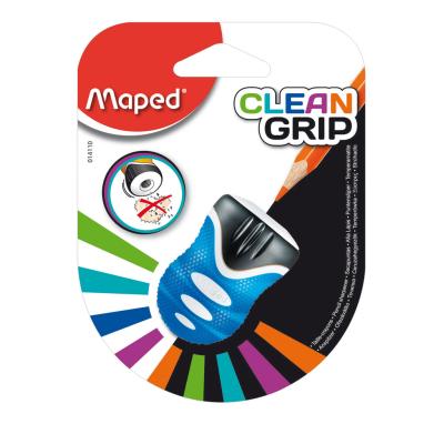 MAPED Clean Grip Pencil Sharpener, 1-Hole