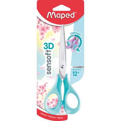 MAPED Sensoft 16cm (6 1/3") Scissors, Pastel