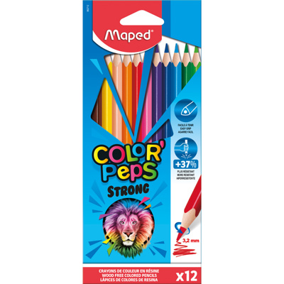 MAPED Color'Peps Strong Colouring Pencils x12