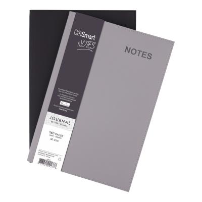 OFFISMART Leatherette Notebook, Ruled, B5 (7.5" x 10"), 192 pages