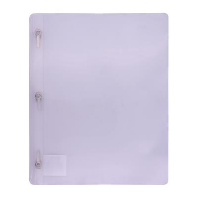 OFFISMART Transluscent 3-Prong Report Cover, Clear