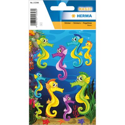 HERMA MAGIC Stickers Seahorse, Luminous