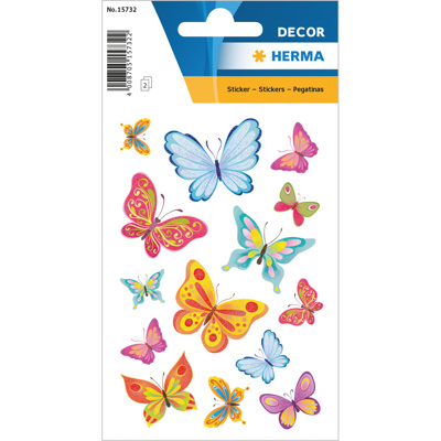 HERMA DÉCOR Stickers, Butterfly Time