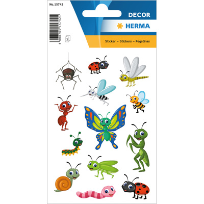 HERMA DÉCOR Stickers, Little Crawlies