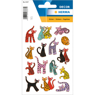 HERMA DÉCOR Stickers Abstract Cats