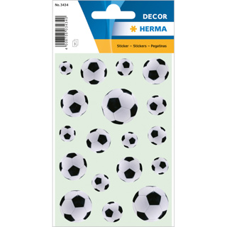 HERMA DÉCOR Stickers Footballs