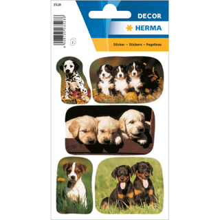 HERMA DÉCOR Stickers Photos Of Puppies