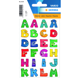 HERMA VARIO Letters (A-Z) 20 mm, Funny