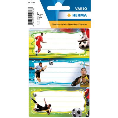 HERMA VARIO School Labels, Soccer