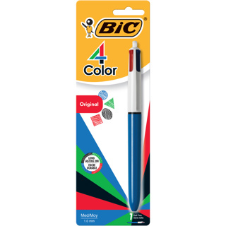 BIC Classic 4-Colour Ball Pen, 1.0mm