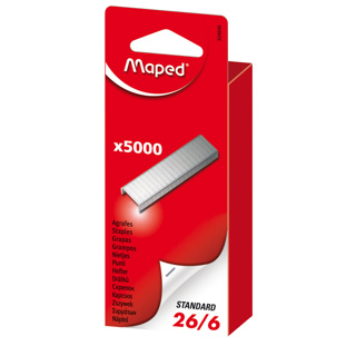 MAPED Staples 26/6, 5000 Pack