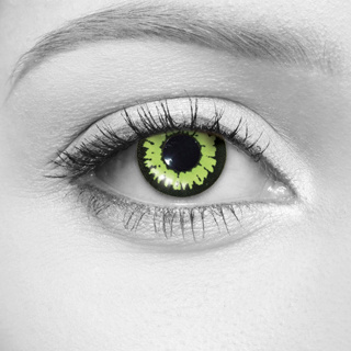 LOOX Green Wolf Contact Lenses