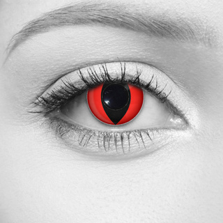 LOOX Red Cat Contact Lenses