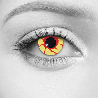 LOOX Zombie Death Contact Lenses