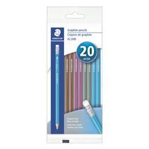 STAEDTLER Graphite HB2 Pencils x20 Metallic