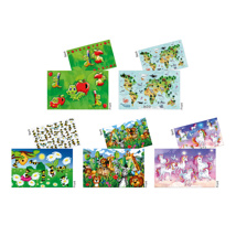 HERMA Desk Pad 22" x 14", Kindergarten Animals (10pcs)