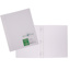 ECOOFFICE Poly 3-Prong Report Cover, White