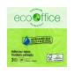 ECOOFFICE Neon Adhesive Notes, 3"x3", 3 Pack, FSC
